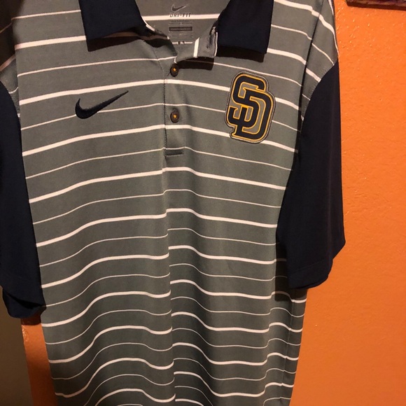 Nike baseball Dri fit polo SD Padres - Picture 1 of 2